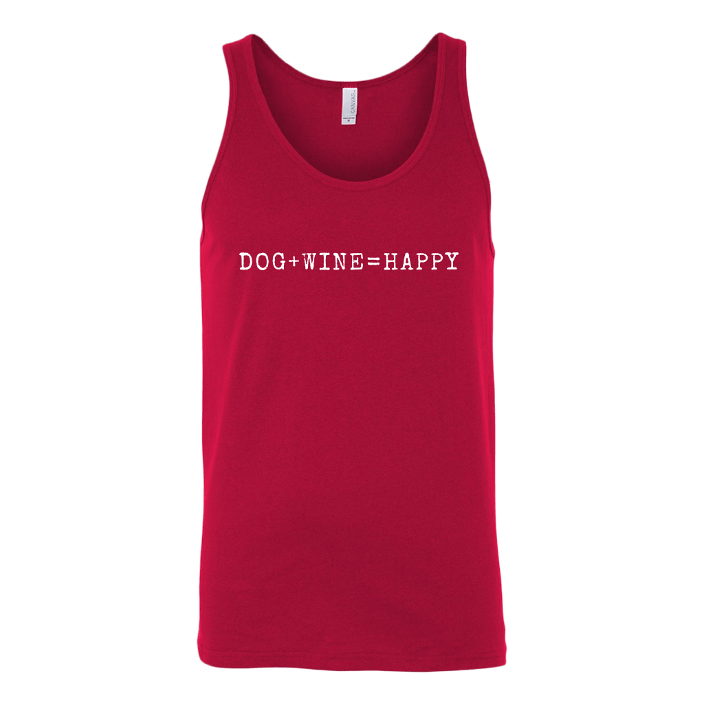 Dog + Wine Women's Tank - M&W CANINE SHOP