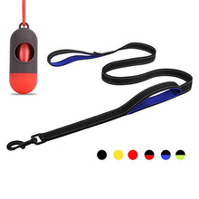 Load image into Gallery viewer, Dual Handle Leash W/Bag Dispenser - M&amp;W CANINE SHOP