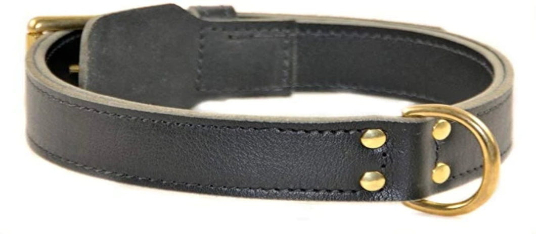 Simplicity Leather Collar - M&W CANINE SHOP