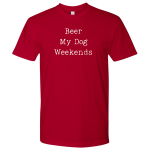 Beer & Weekends Men's Shirt - M&W CANINE SHOP