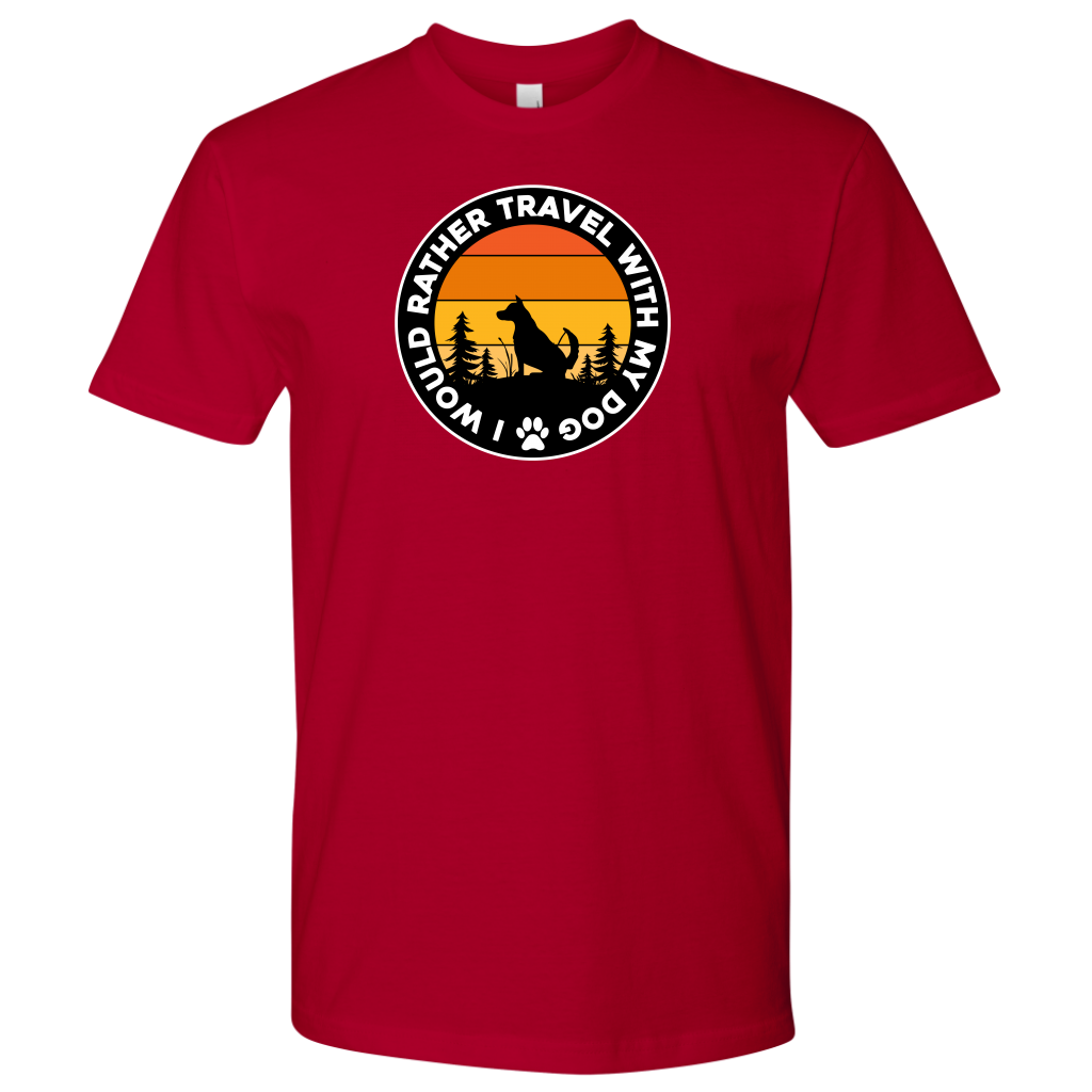 Travel With Dog Men's Shirt