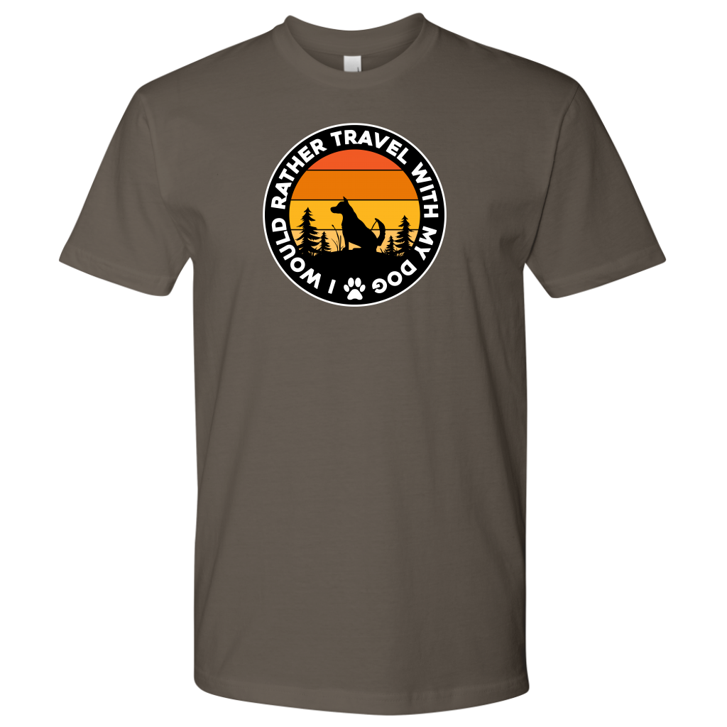 Travel With Dog Men's Shirt