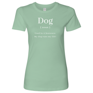 Dog Definition Women's Shirt - M&W CANINE SHOP