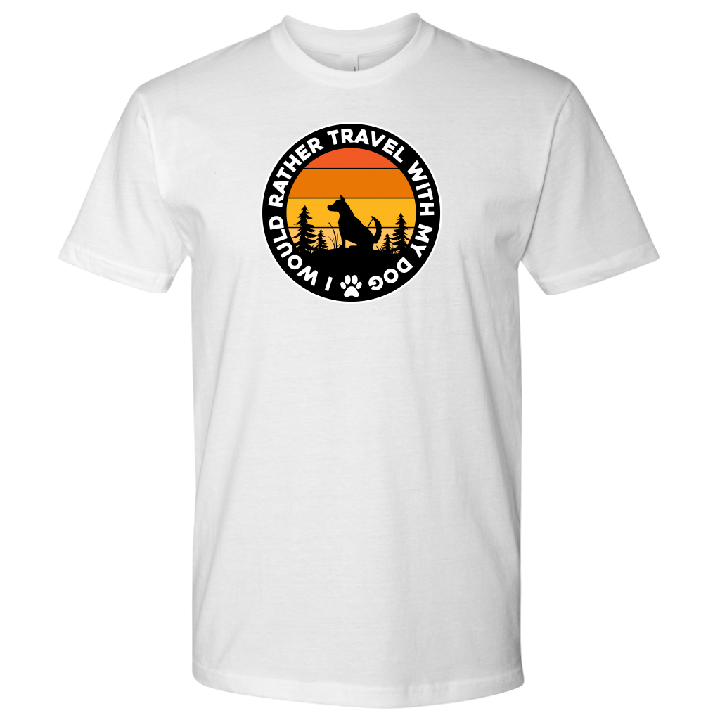 Travel With Dog Men's Shirt