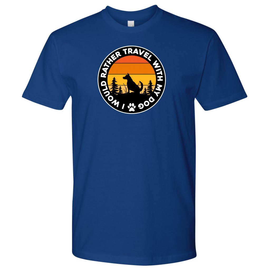 Travel With Dog Men's Shirt
