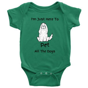 Pet The Dogs Onesie - M&W CANINE SHOP