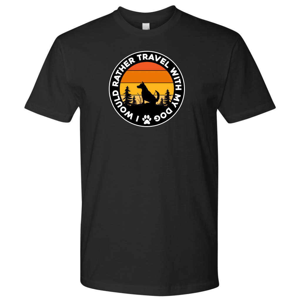 Travel With Dog Men's Shirt