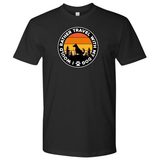 Travel With Dog Men's Shirt
