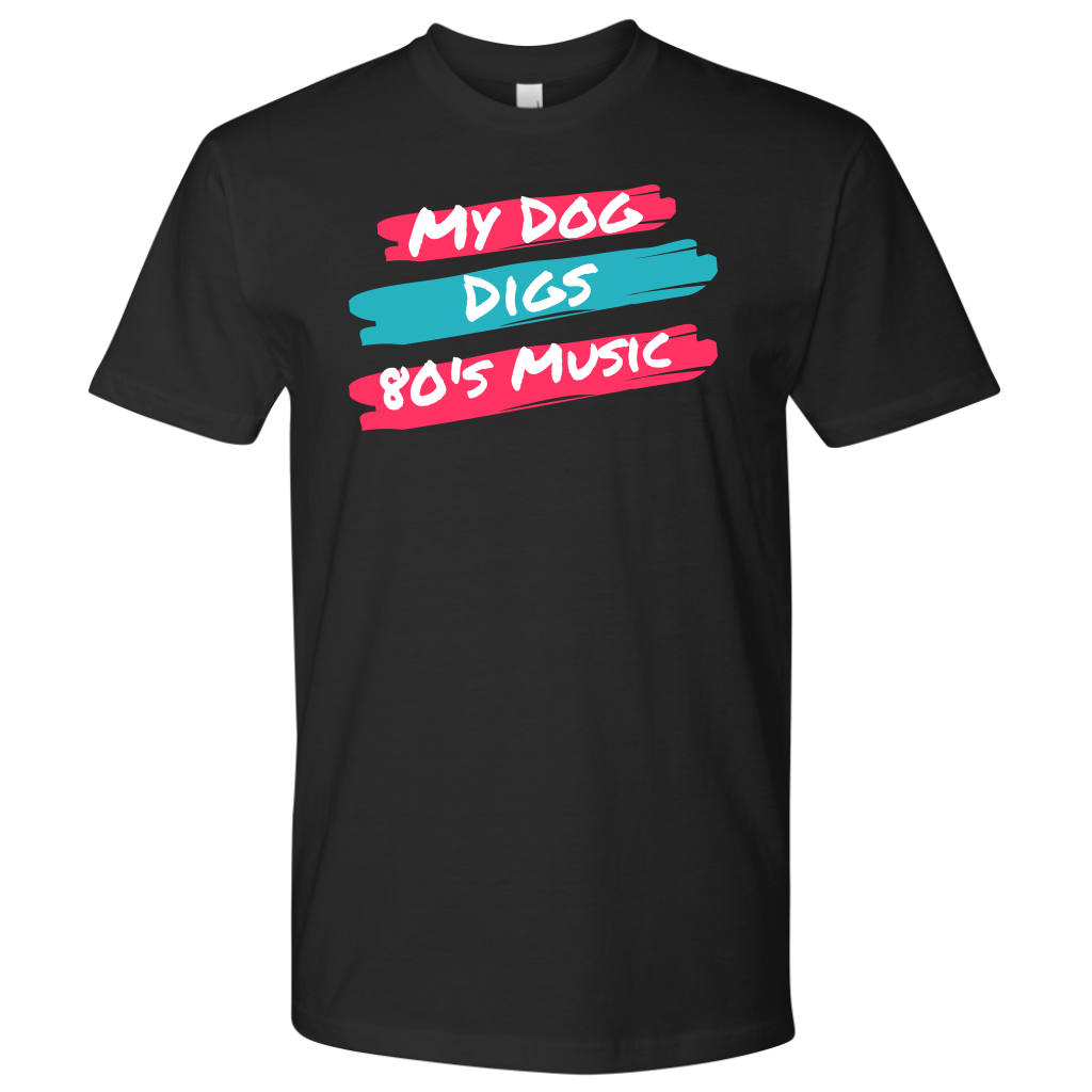 80's Music Men's Shirt - M&W CANINE SHOP