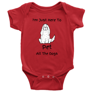 Pet The Dogs Onesie - M&W CANINE SHOP