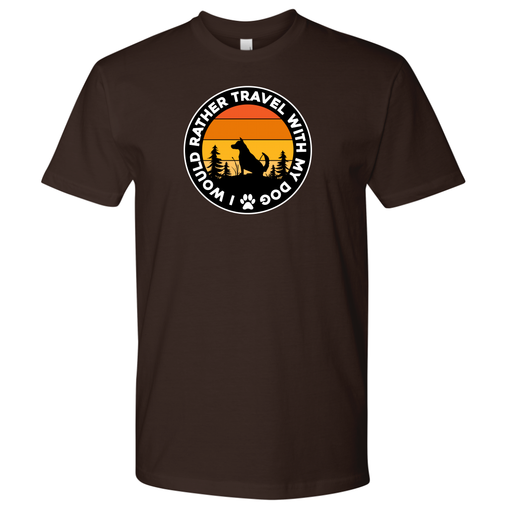 Travel With Dog Men's Shirt