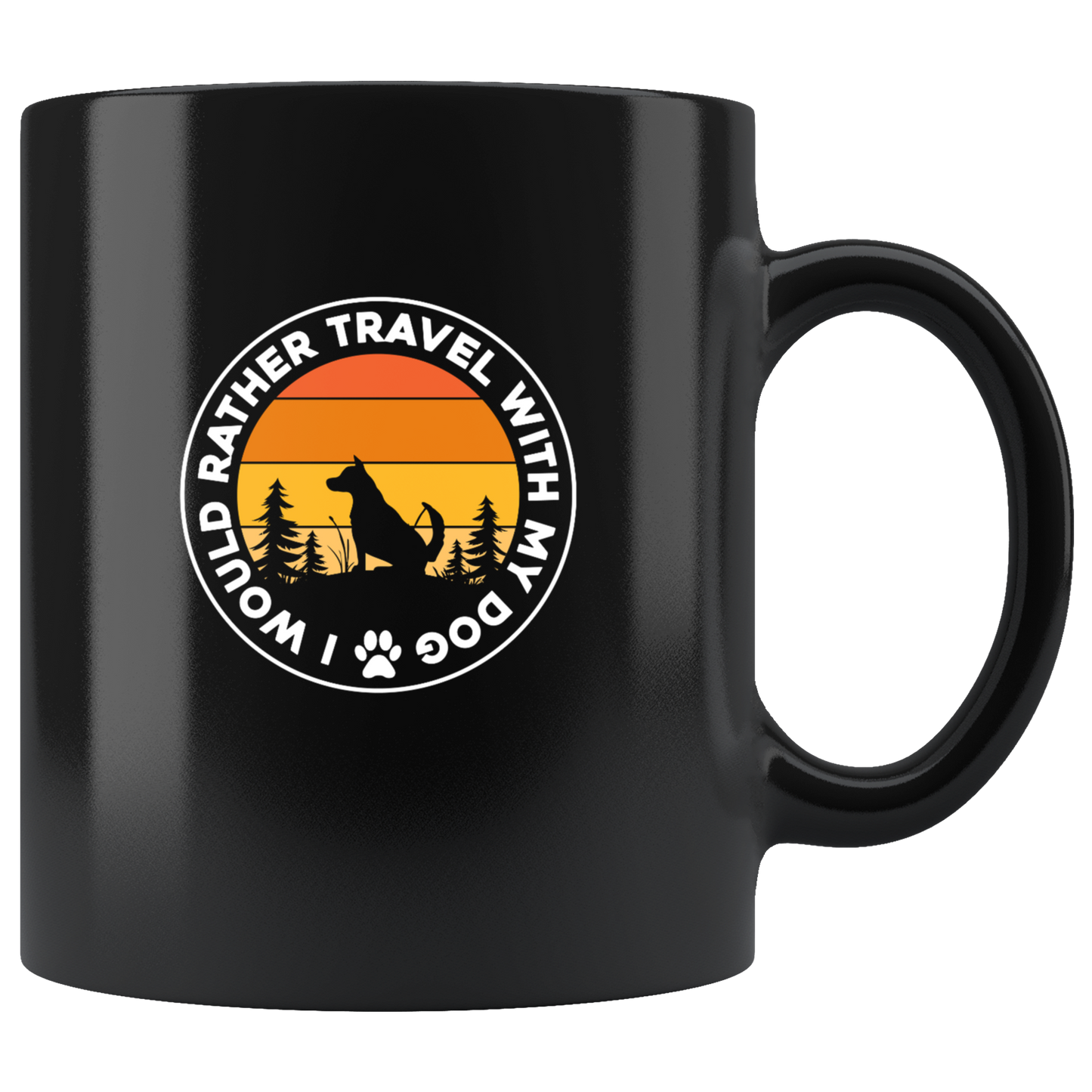 Travel With Dog Mug