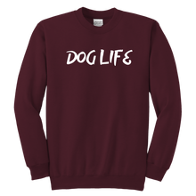 Load image into Gallery viewer, Dog Life Youth Crewneck