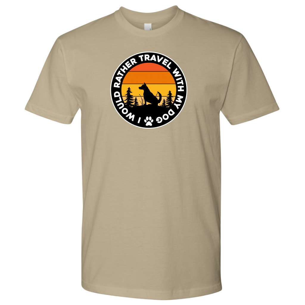 Travel With Dog Men's Shirt