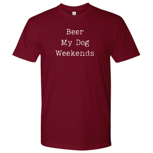 Beer & Weekends Men's Shirt - M&W CANINE SHOP