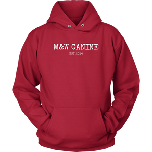 M&W Canine Hoodie Unisex - M&W CANINE SHOP