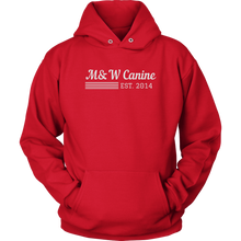 Load image into Gallery viewer, M&amp;W Canine Est. Hoodie Unisex - M&amp;W CANINE SHOP