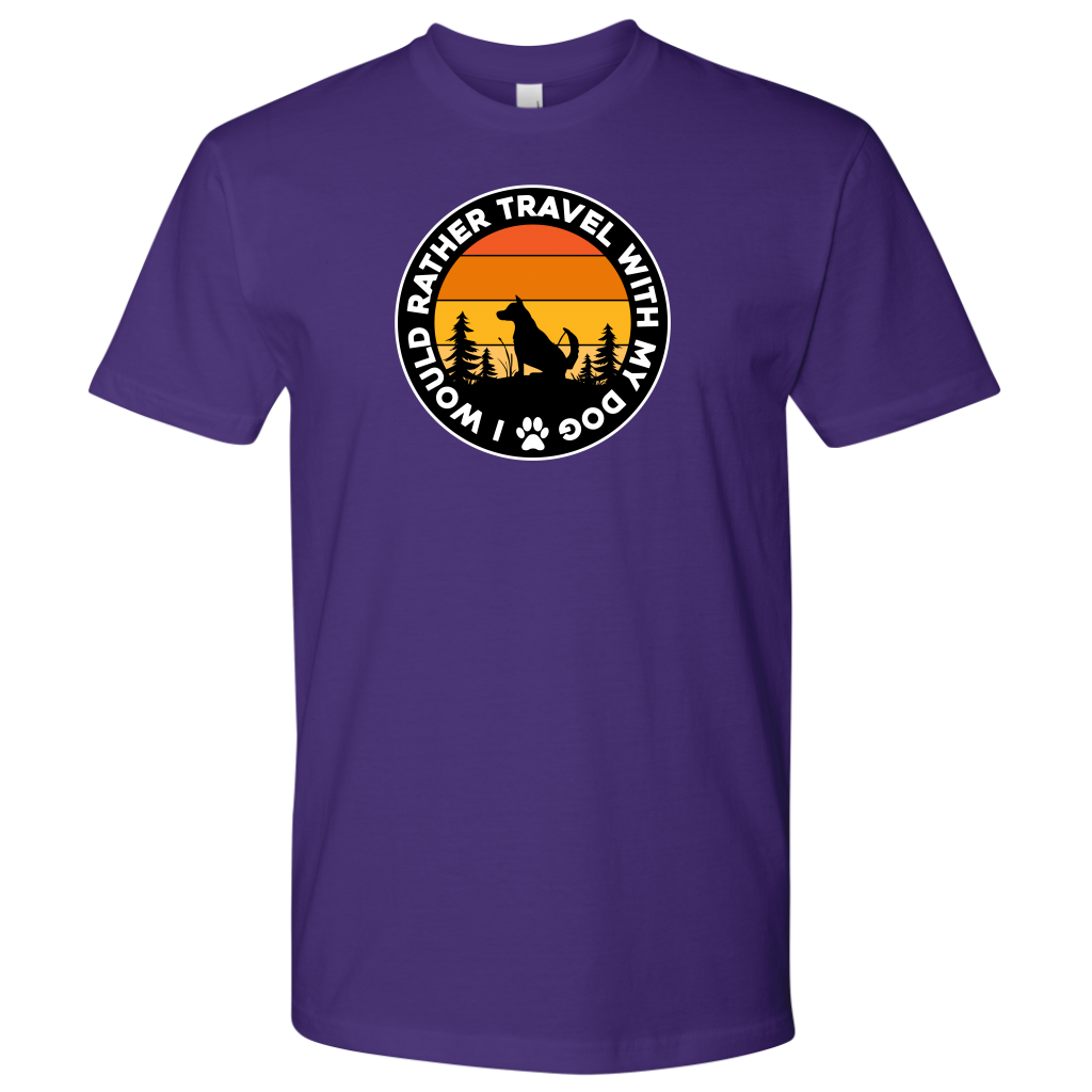Travel With Dog Men's Shirt