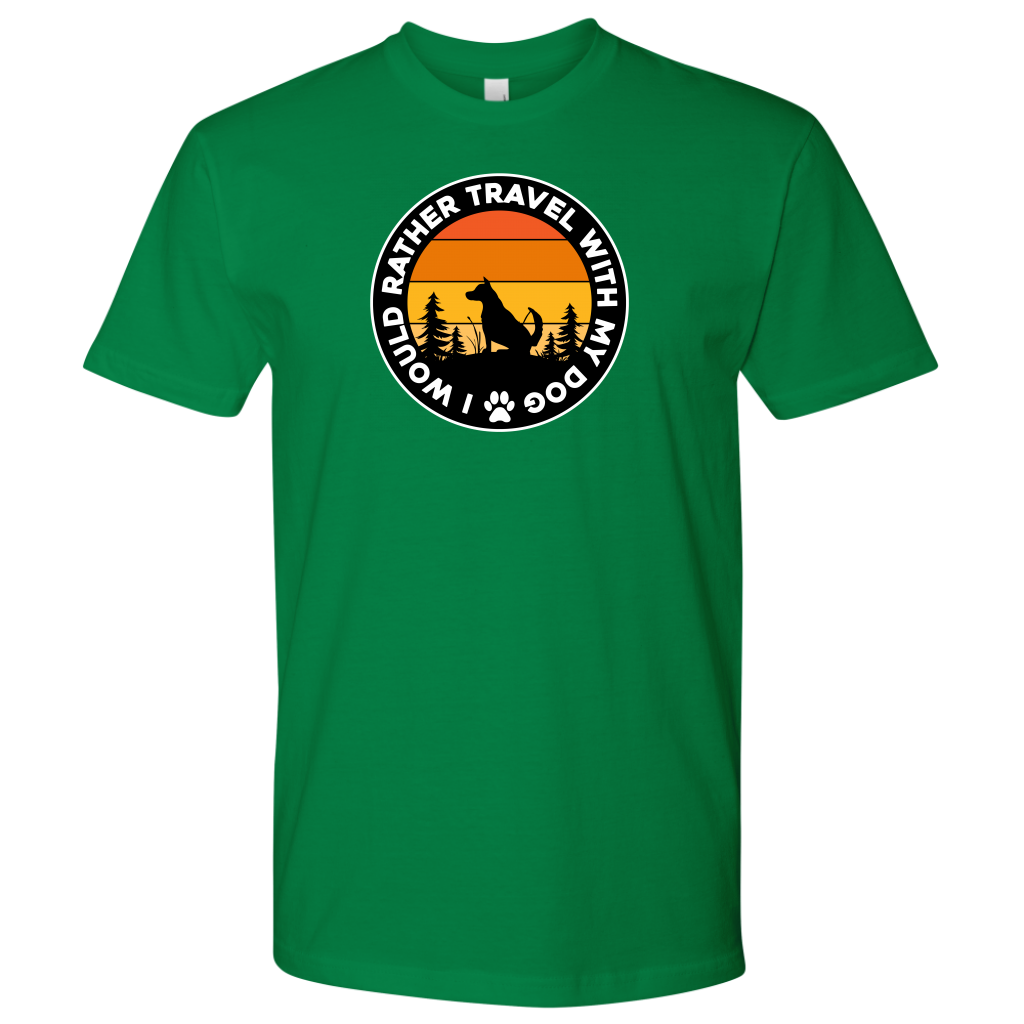 Travel With Dog Men's Shirt