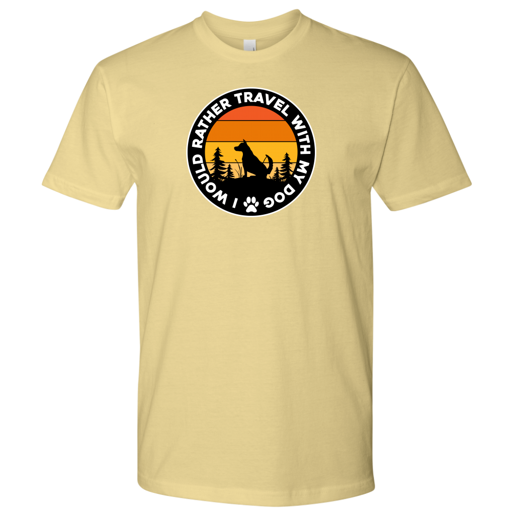 Travel With Dog Men's Shirt
